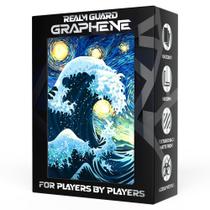 Protetores de Cartas Realm Guard Graphene 105 un. Texturizado Fosco Protetores de Cartas Realm Guard Graphene 105 un. Texturizado Fosco