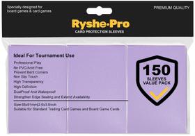 Protetores de cartas RyshePro 150 un. 66x91 mm lavanda