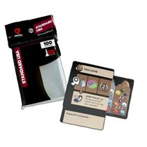 Protetores de Cartas Sleeves Padrão USA 56x87mm Jogo Projeto Gaia 100un