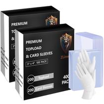 Protetores de Cartas ZLinwly 800 unidades 35pt Plástico Rígido Protetores de Cartas ZLinwly 800 unidades 35pt Plástico Rígido