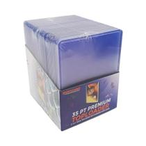 Protetores De Cartões De Plástico Duro Para Baseball E Futebol, 3x4 Polegadas, Para Colecionadores