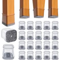 Protetores de chão para pernas de cadeira de silicone BUMACO 20 unidades L (2,7-4,1 cm)