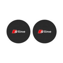 Protetores De Console De Carro Em Couro Carbono Antiderrapante Para Audi Sline A1 A3 A4 A5 A6 A7 A8