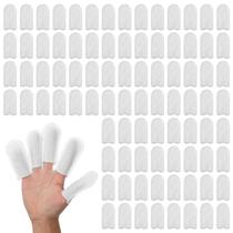 Protetores de Dedo de Algodão Gsbnjuy 100 Unidades 8,3x4 cm Protetores de Dedo de Algodão Gsbnjuy 100 Unidades 8,3x4 cm
