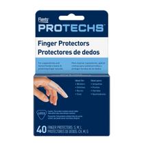 Protetores de Dedos Flents Protechs de Borracha 40 Unidades P/M/G Protetores de Dedos Flents Protechs de Borracha 40 Unidades P/M/G