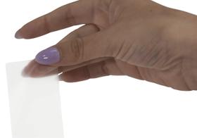 Protetores de Etiquetas School Smart 3,2x7,9 cm Transparente Pacote com 500 Protetores de Etiquetas School Smart 3,2x7,9 cm Transparente Pacote com 500