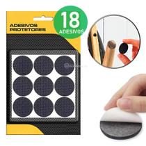 Protetores de EVA Antiderrapantes para Móveis 18 Peças Redondas 2,5cm BOM1332 BOM1333 Protetores de EVA Antiderrapantes para Móveis 18 Peças Redondas 2,5cm BOM1332 BOM1333
