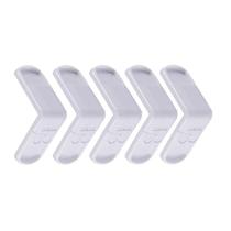 Protetores de fechaduras de segurança para bebês 5pcs proteção de segurança de plástico para bebês em armários fechadura Protetores de fechaduras de segurança para bebês 5pcs proteção de segurança de plástico para bebês em armários fechadura