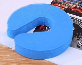 Protetores de fechaduras de segurança para bebês fechaduras de gabinete de segurança em forma de eva c clipe de porta