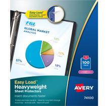 Protetores de folha Avery Diamond Clear Heavyweight 100 unidades Protetores de folha Avery Diamond Clear Heavyweight 100 unidades