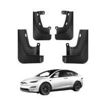 Protetores De Lama Para Tesla Model X Plaid 2024 2023 2022, Sem Necessidade De Perfuração Protetores De Lama Para Tesla Model X Plaid 2024 2023 2022, Sem Necessidade De Perfuração