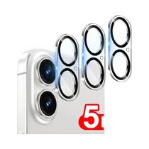 Protetores De Lente De Câmera HD Transparente Anti-riscos Para iPhone 16 ProMax pro plus 5PCS