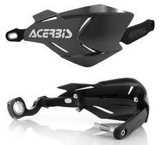 Protetores de Mão Acerbis X-Factory Alumínio e Nylon Preto