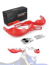 Protetores de Mão para Moto Off-Road JFG RACING 7/8" e 1 1/8" Vermelho Protetores de Mão para Moto Off-Road JFG RACING 7/8" e 1 1/8" Vermelho