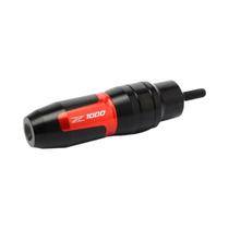 Protetores De Motor CNC Em Alumínio (Crash Pads) E Sliders De Escape Para Kawasaki Z1000 Z1000R