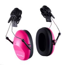 Protetores de ouvido acopláveis ao capacete com cancelamento de ruído HUARUI Pink Protetores de ouvido acopláveis ao capacete com cancelamento de ruído HUARUI Pink