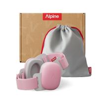 Protetores de ouvido para bebês Alpine Muffy Baby Noise Protection Pink