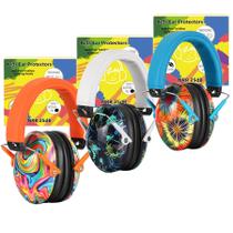 Protetores de ouvido PROHEAR 032 Noise Reduction 28SNR para crianças, pacote com 3