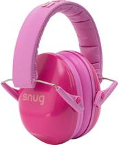 Protetores de ouvido Snug Kids com redução de ruído ajustáveis rosa