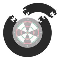 Protetores de parede Dartboard EVA Black para dardos de 18 polegadas