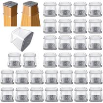 Protetores de pernas de cadeira OASMU Square Felt Furniture Pads x32 Protetores de pernas de cadeira OASMU Square Felt Furniture Pads x32