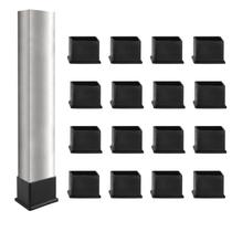 Protetores de pernas para móveis Masendelk Black Chair Leg Caps
