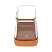 Protetores De Pés De Móveis Transparentes Em Forma De Quadrado 24PCS Cobertura De Piso Com Fundo De