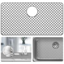 Protetores de pia ANYEEK Large 72x38cm Silicone Grey