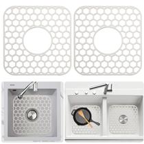 Protetores de Pia de Silicone Bestjing 30 x 28 cm Antiderrapantes, Kit com 2