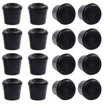 Protetores de Piso de Borracha para Pés de Cadeira Suiwotin 16 Peças 25 mm