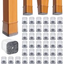 Protetores de piso para móveis BUMACO Silicone 40 unidades Clear L Protetores de piso para móveis BUMACO Silicone 40 unidades Clear L