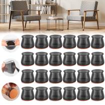 Protetores de piso para móveis Violibar 24PCS Silicone Caps Protetores de piso para móveis Violibar 24PCS Silicone Caps