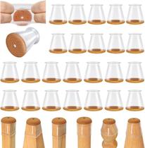 Protetores de Piso para Pernas de Cadeira VIUME com Capas de Silicone 13-20mm