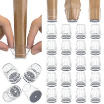 Protetores de piso Violibar 24PCS, pequenas tampas de cadeira de silicone Protetores de piso Violibar 24PCS, pequenas tampas de cadeira de silicone