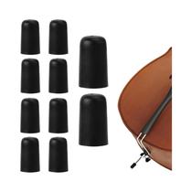 Protetores De Ponta De Corda Para Violoncelo Em Borracha 10 Peças Acessório Para Violoncelo Partes