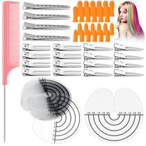 Protetores de proteção térmica para extensões de cabelo Romooa 150 unidades Protetores de proteção térmica para extensões de cabelo Romooa 150 unidades