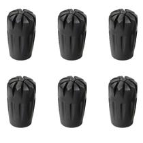 Protetores de reposição Trekking Pole Tips Inscool 6 unidades Protetores de reposição Trekking Pole Tips Inscool 6 unidades