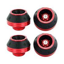 Protetores De Roda Universais Coloridos Para Motocicletas, Copos De Amortecimento Para Proteção