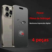Protetores De Tela De Filme Hidrogel Fosco De Cobertura Total Para iPhone 14 15 pro MAX 11 12 13 pro - others