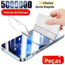 Protetores De Tela De Hidrogel Macio Para iPhone 12 Mini XR XS MAX 7 8 plus SE 16 pro Max 17 Air 13 - Bolomboy