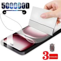 Protetores De Tela De Hidrogel Para OPPO Reno 12 pro F FS A80 A40 A60 A78 A79 A98 A96 A3X A3 3 Peças
