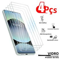 Protetores De Tela De Vidro Temperado Para Redmi Note 14 5G 13 12 11 10 pro 4 Peças Para Xiaomi