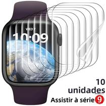 Protetores De Tela Para Apple Watch 10 Peças Filme Hidrogel 40MM 44MM 42MM 46MM 49MM Ultra