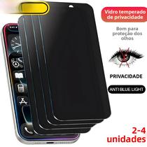 Protetores De Tela Para iPhone 17 pro Max NNBILI 2-4 Peças Vidro Temperado Anti Espionagem Para