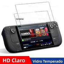 Protetores De Tela Para Steam Deck, 2 Pacotes, Vidro Temperado 9H, Protetor Anti-Risco Para Console