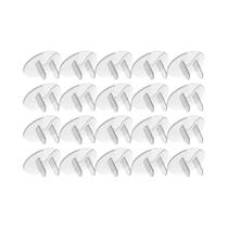 Protetores De Tomada Transparentes À Prova De Crianças 10 20PCS Padrão Dos EUA Plugues De Segurança