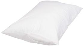 Protetores de travesseiro Amazon Basics 100% algodão Queen White