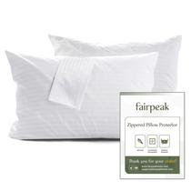 Protetores de travesseiro Fairpeak, tamanho padrão, 20x26cm, pacote com 4 Protetores de travesseiro Fairpeak, tamanho padrão, 20x26cm, pacote com 4