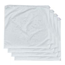Protetores de travesseiro Kingnex Feather Proof, impermeáveis, 20x20cm, pacote com 4 Protetores de travesseiro Kingnex Feather Proof, impermeáveis, 20x20cm, pacote com 4
