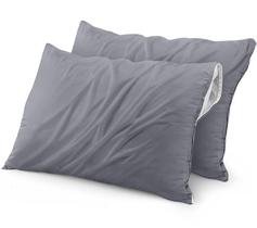 Protetores de travesseiro Utopia Bedding Waterproof (pacote com 2) Queen Protetores de travesseiro Utopia Bedding Waterproof (pacote com 2) Queen